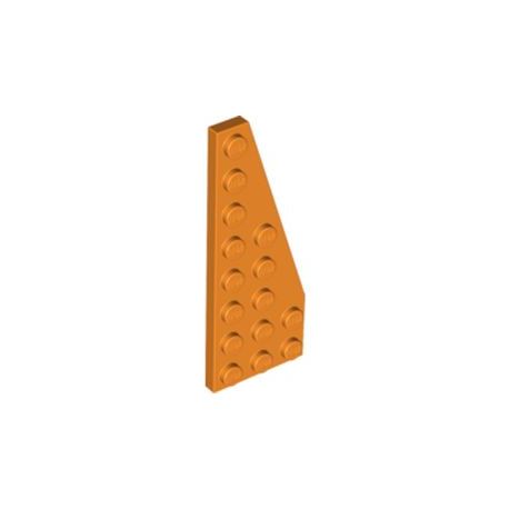 Platte 3x8 schräg rechts, orange