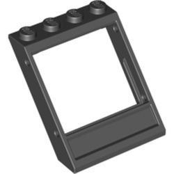 Dachfenster 4x4x3, schwarz