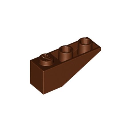 Schrägstein 1x3 invers, braun