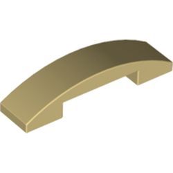 Bogen 1x4x2/3, beige