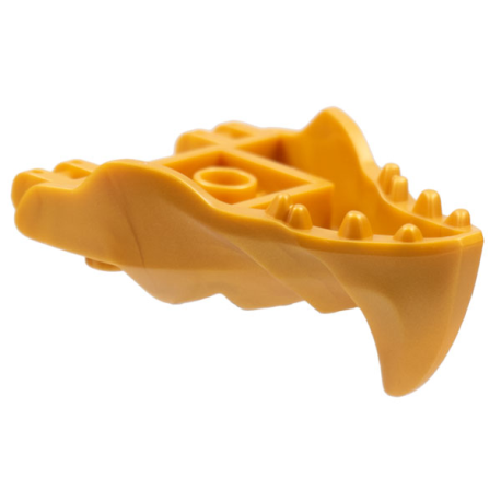 Drachen, mittlerer Unterkiefer, gold matt