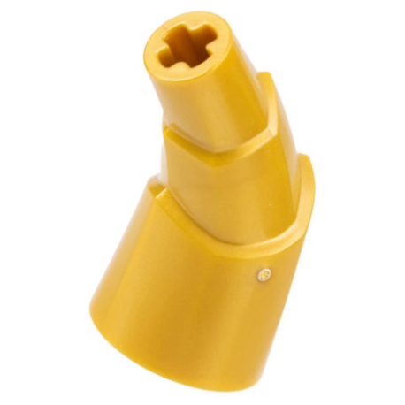 Drachenschwanz gestuft, gold matt