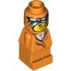 Ramses Pyramid "Adventurer" Microfigur, orange