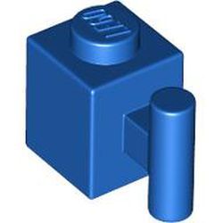 Stein 1x1 mit Griff, blau
