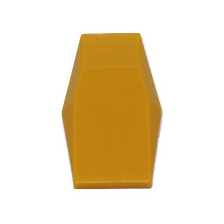 Verkleidung sechseckig, gold matt