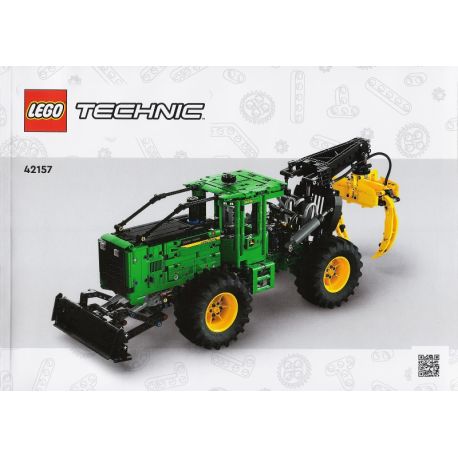 Bauanleitung & Sticker 42157 John Deere 948L-II Skidder
