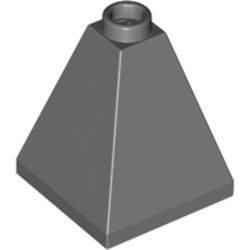 Schrägstein / Pyramide 2x2x2, dunkelgrau