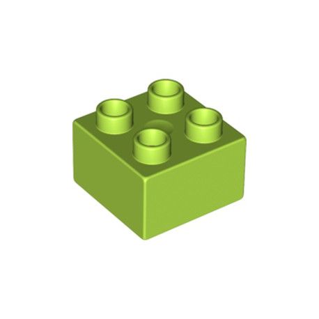 Duplo Stein 2x2, limette