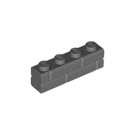 Mauerwerkstein 1x4, dunkelgrau