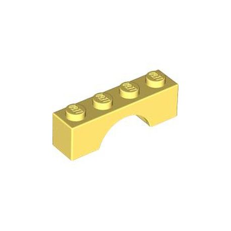 Bogen 1x4, hellgelb