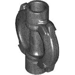 Lichtschwertgriff mit Ring, titangrau