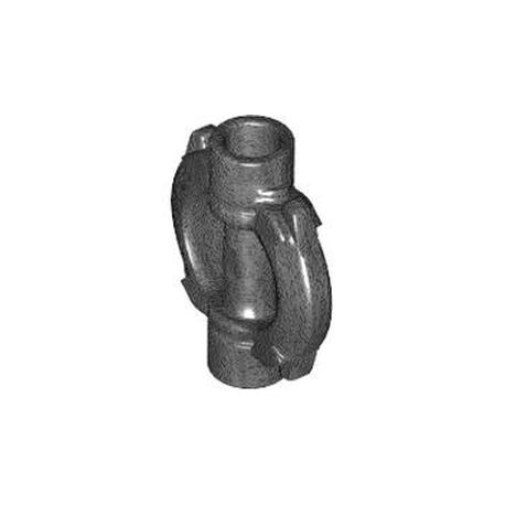 Lichtschwertgriff mit Ring, titangrau