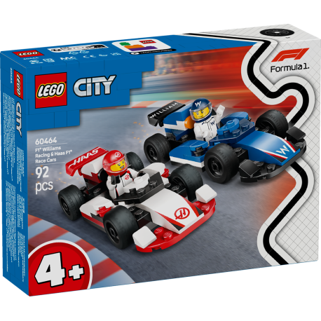 F1® Williams Racing und Haas F1® Rennautos