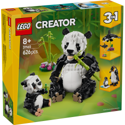 Wilde Tiere: Pandafamilie