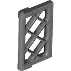 Fenstergitter 1x2x3, dunkelgrau