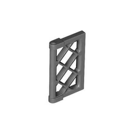 Fenstergitter 1x2x3, dunkelgrau