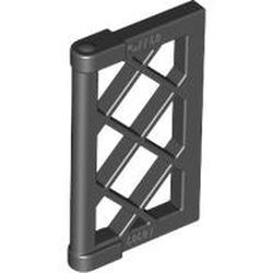Fenstergitter 1x2x3, schwarz
