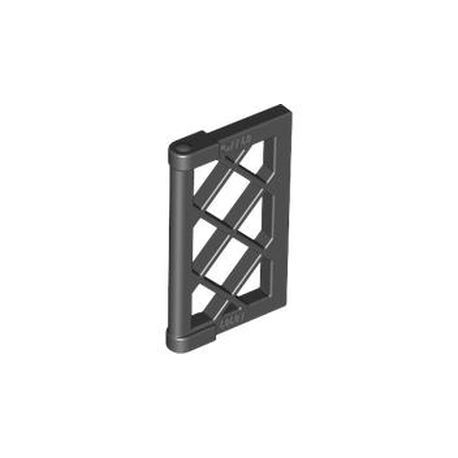 Fenstergitter 1x2x3, schwarz