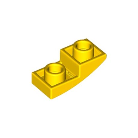 Bogen 1x2 invers, gelb