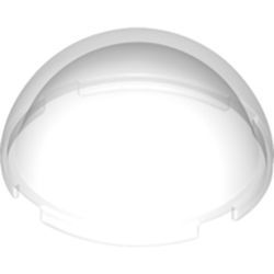 Kuppel 4x4x1 2/3, transparent