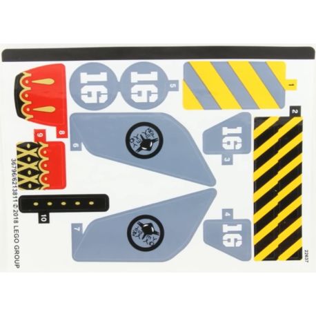 Sticker 70629 Piranha Attack