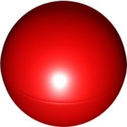 Ball Ø52mm, rot