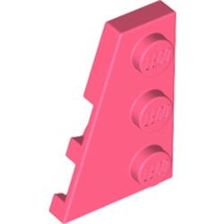 Platte 2x3 schräg links, koralle
