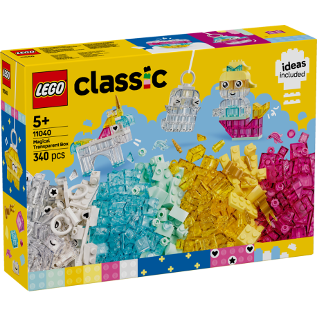 Zauberbox mit durchsichtigen Steinen