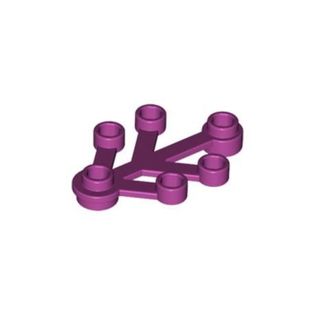 Blätter 4x3, magenta