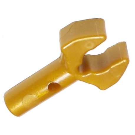 Stange mit Clip, gold matt