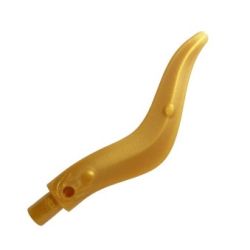 Flamme / Welle / Schwert, gold matt