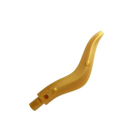 Flamme / Welle / Schwert, gold matt