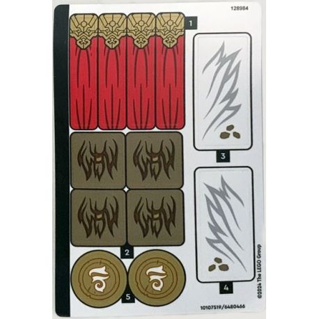 Sticker 71809 Egalt the Master Dragon