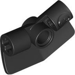 Paneele No. 3, gebogen 2x3x1 abgewinkelt, schwarz