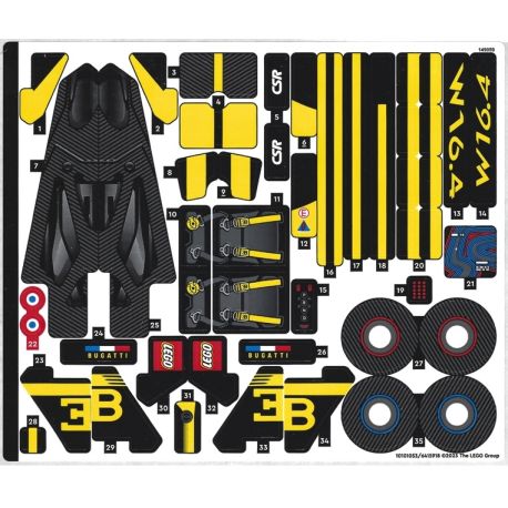 Sticker 42151 Bugatti Bolide