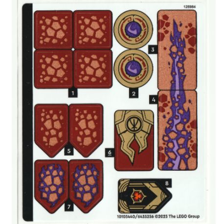 Sticker 71793 Heatwave Transforming Lava Dragon