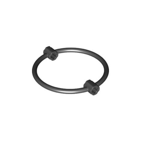 Ring 7x7 mit 2 Achsenverbindungen, schwarz