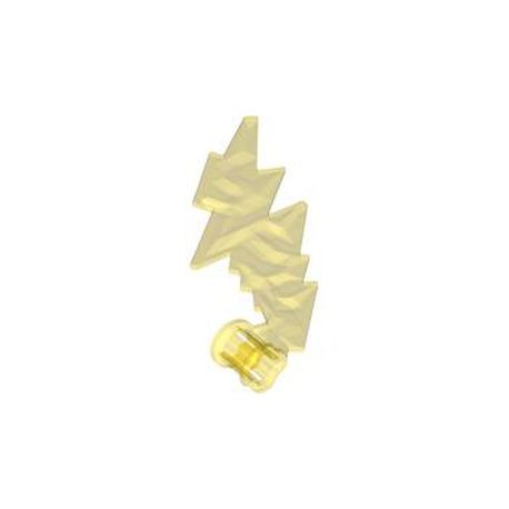 Blitz 5x7, transparent gelb