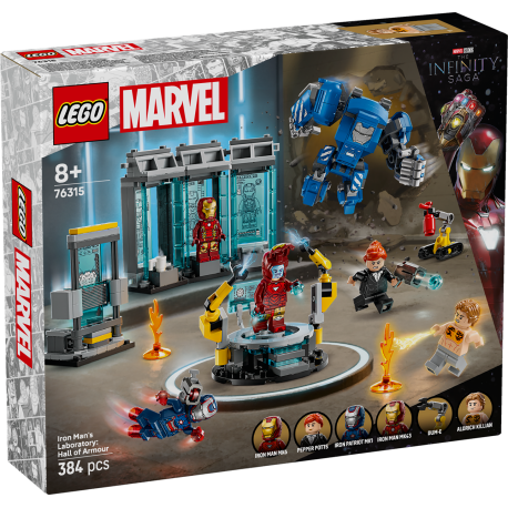 Iron Mans Labor: Halle der Rüstungen