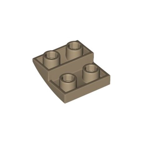 Bogen 2x2 invers, dunkelbeige
