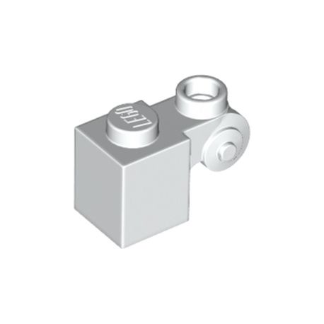 Stein 1x1 mit Dekorationselement, weiss