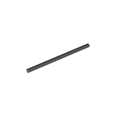 Schlauch steif 3mm x 56mm, schwarz
