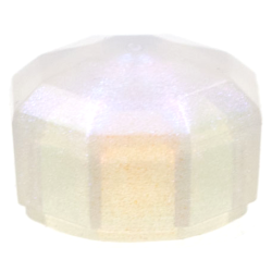 Juwel 1x1 achteckig, satin transparent
