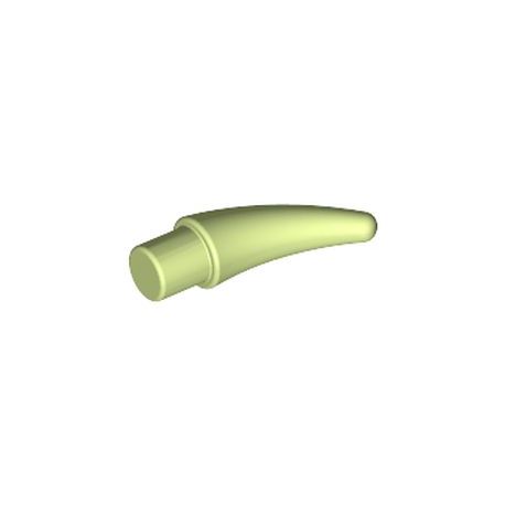 Horn / Stachel / Klaue, gelbgrün