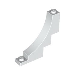 Bogen 1x5x4 invers, weiss