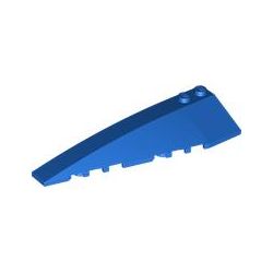 Bogen 3x10 schräg links, blau