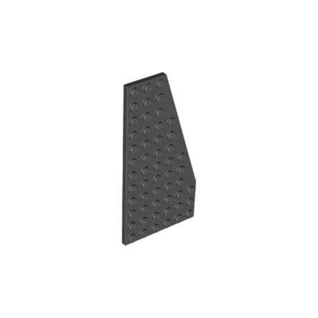 Platte 6x12 schräg rechts, schwarz