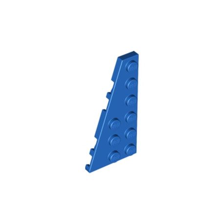 Platte 3x6 schräg links, blau