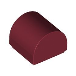 Bogen 1x1x2/3, dunkelrot