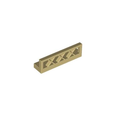 Zaun 1x4x1, beige